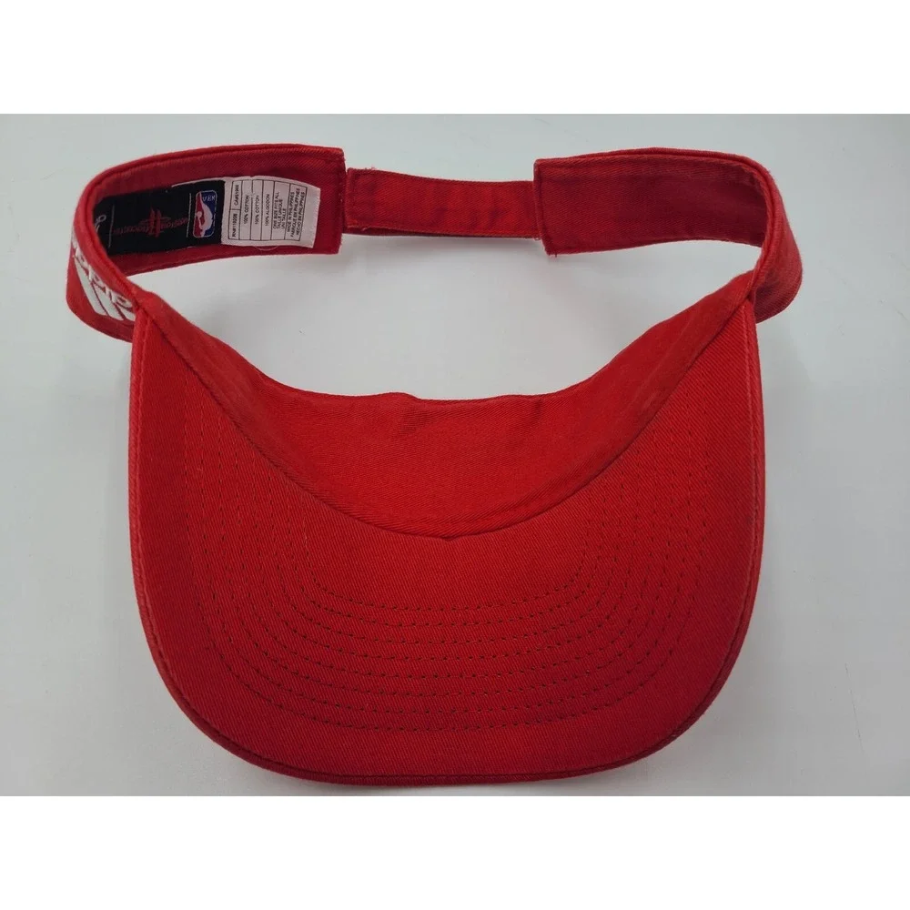 Houston Rockets Adidas Sun Golf Visor Adjustable Hat Cap‎ Men NBA Basketball Red